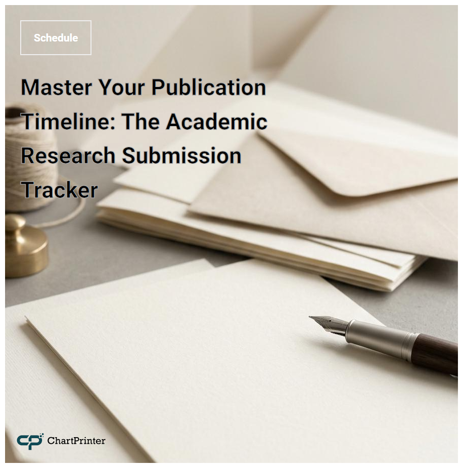 Master Your Publication Timeline: The Academic Research Submission Tracker