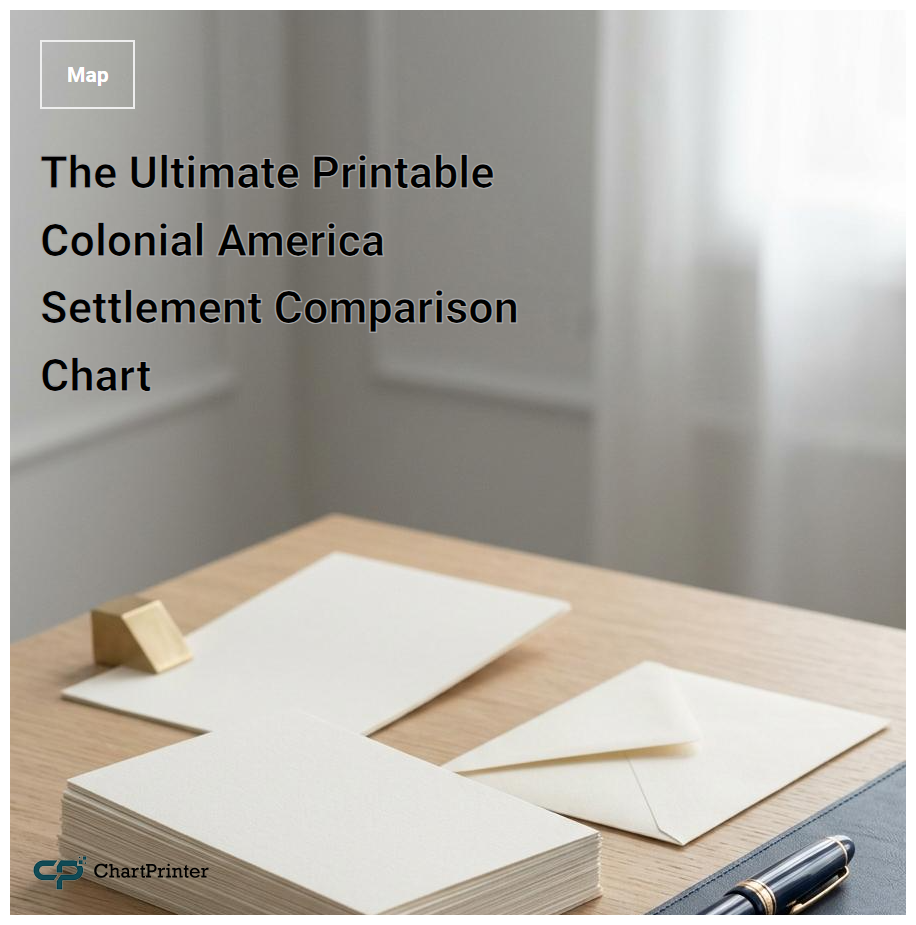 The Ultimate Printable Colonial America Settlement Comparison Chart