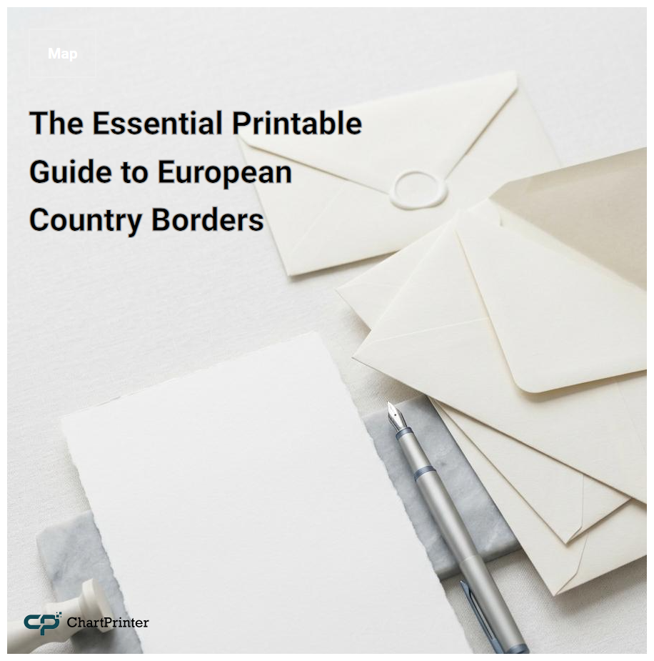 The Essential Printable Guide to European Country Borders