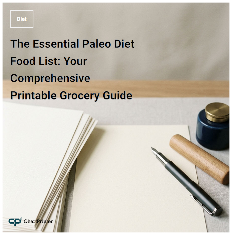 The Essential Paleo Diet Food List: Your Comprehensive Printable Grocery Guide