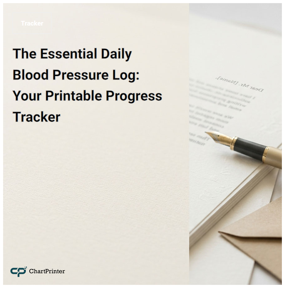 The Essential Daily Blood Pressure Log: Your Printable Progress Tracker