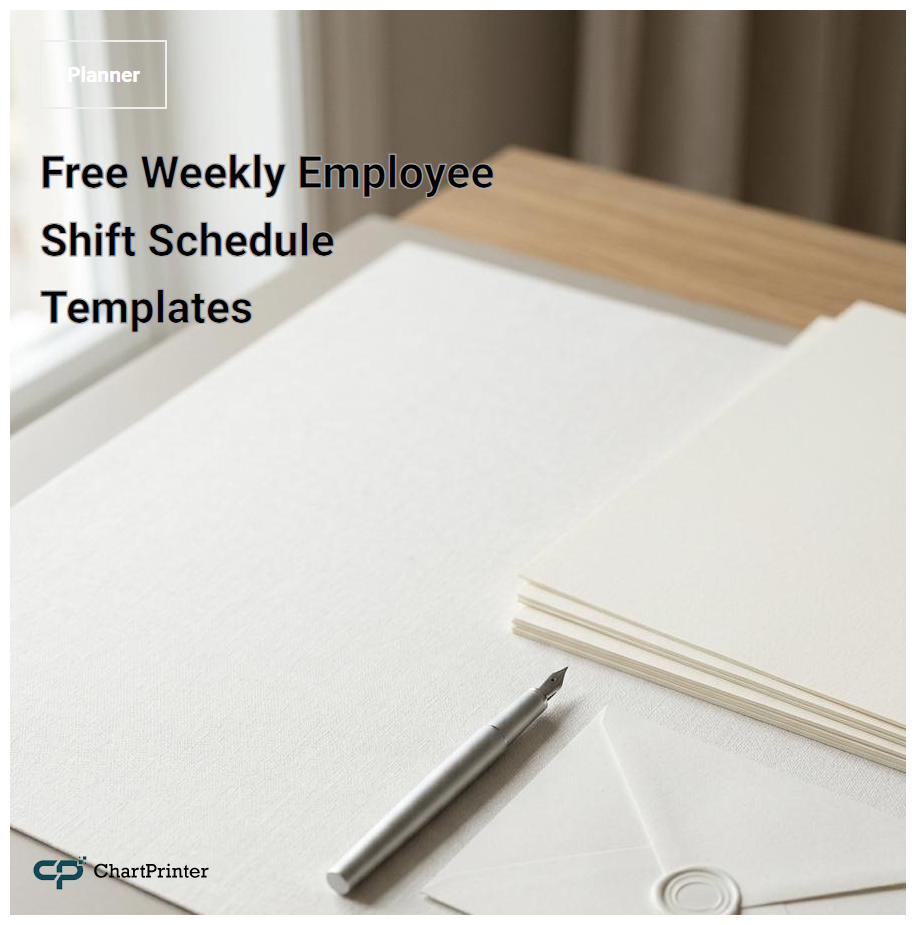 Free Weekly Employee Shift Schedule Templates