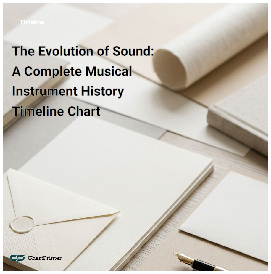 The Evolution of Sound: A Complete Musical Instrument History Timeline Chart