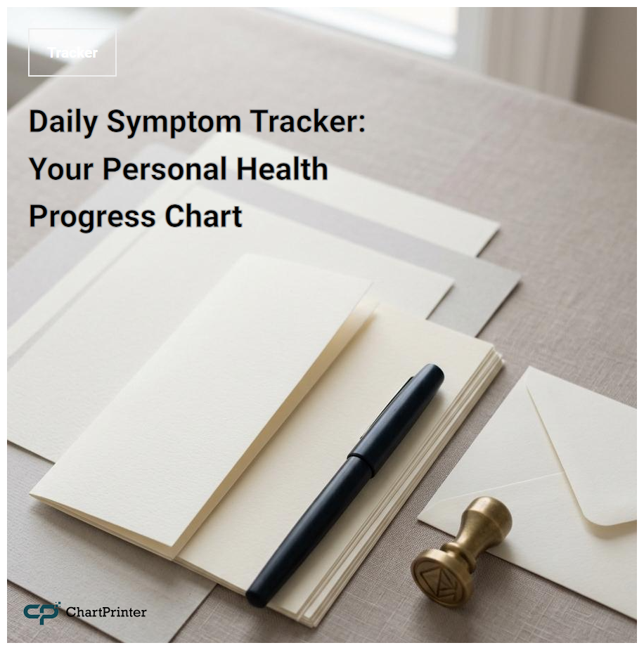 Daily Symptom Tracker: Your Personal Health Progress Chart