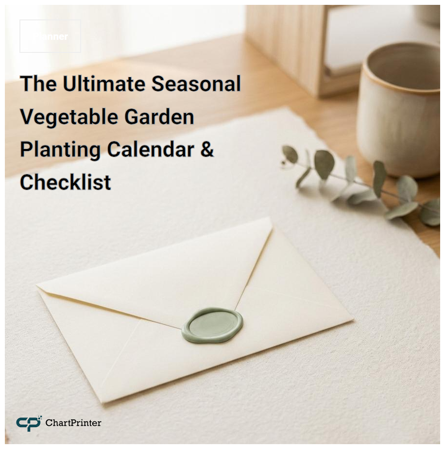 The Ultimate Seasonal Vegetable Garden Planting Calendar & Checklist