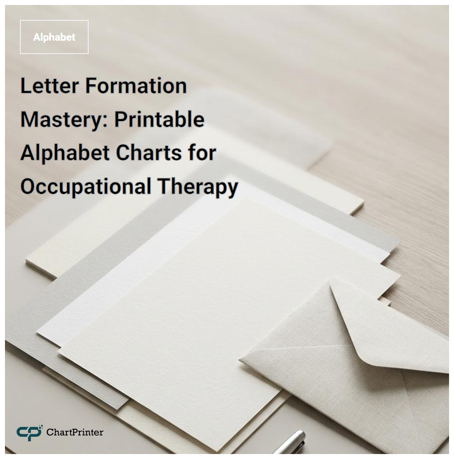 Letter Formation Mastery: Printable Alphabet Charts for Occupational Therapy