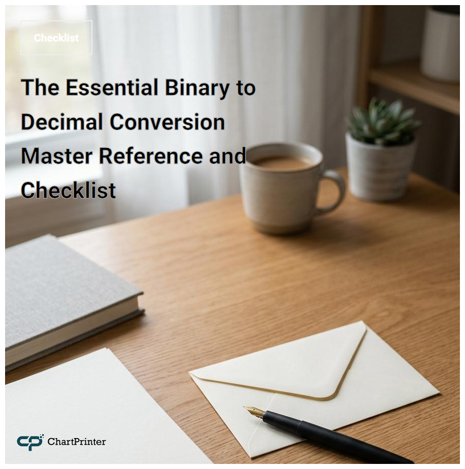 The Essential Binary to Decimal Conversion Master Reference and Checklist