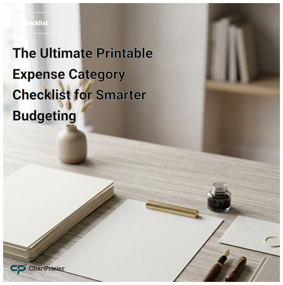 The Ultimate Printable Expense Category Checklist for Smarter Budgeting
