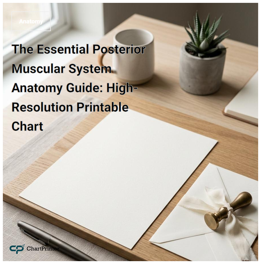 The Essential Posterior Muscular System Anatomy Guide: High-Resolution Printable Chart