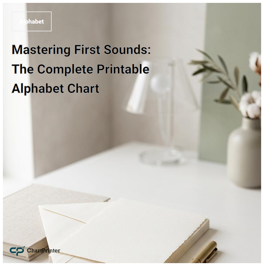 Mastering First Sounds: The Complete Printable Alphabet Chart