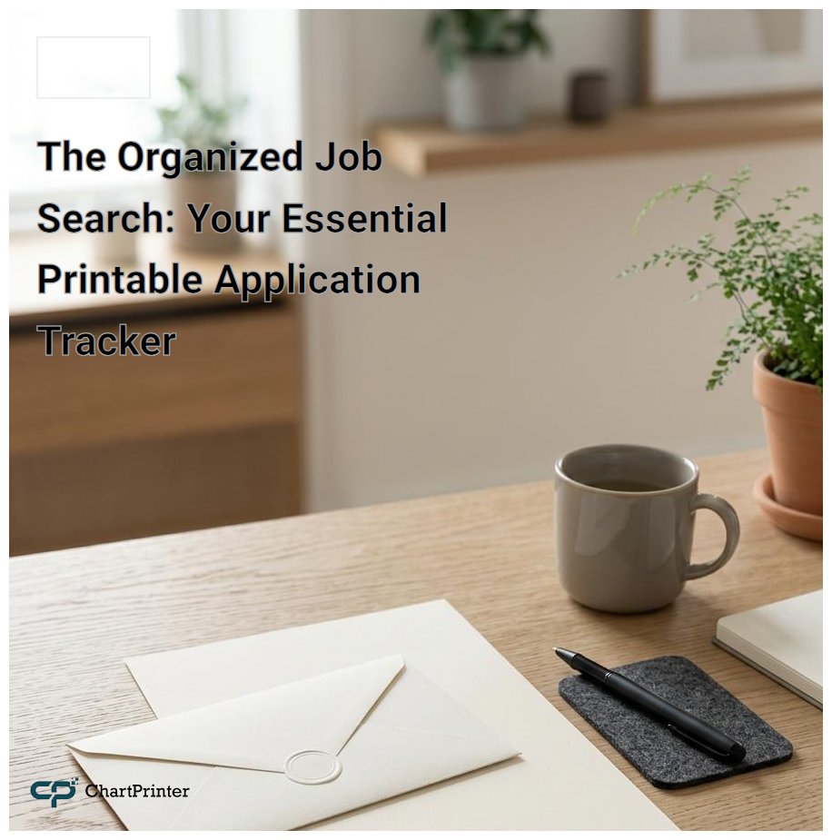 The Organized Job Search: Your Essential Printable Application Tracker