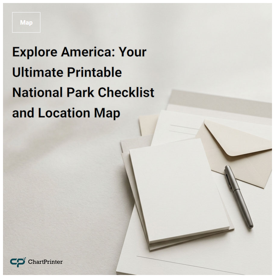 Explore America: Your Ultimate Printable National Park Checklist and Location Map