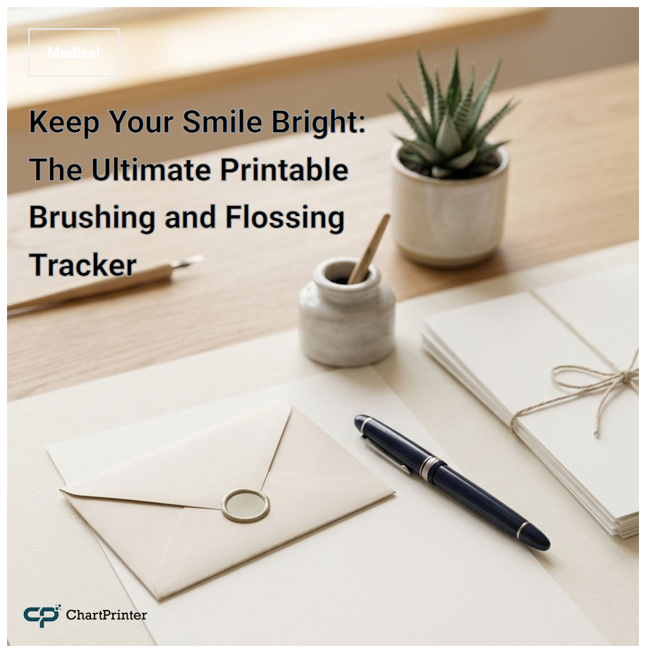 Keep Your Smile Bright: The Ultimate Printable Brushing and Flossing Tracker