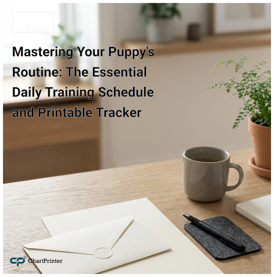Mastering Your Puppy's Routine: The Essential Daily Training Schedule and Printable Tracker