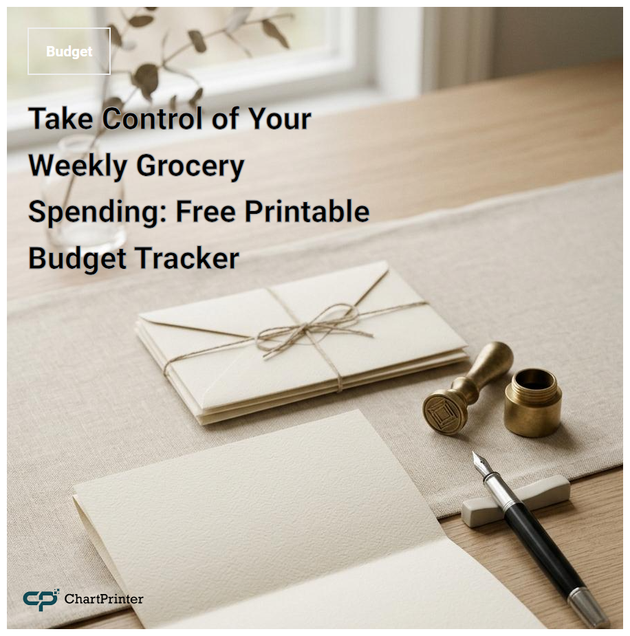 Take Control of Your Weekly Grocery Spending: Free Printable Budget Tracker