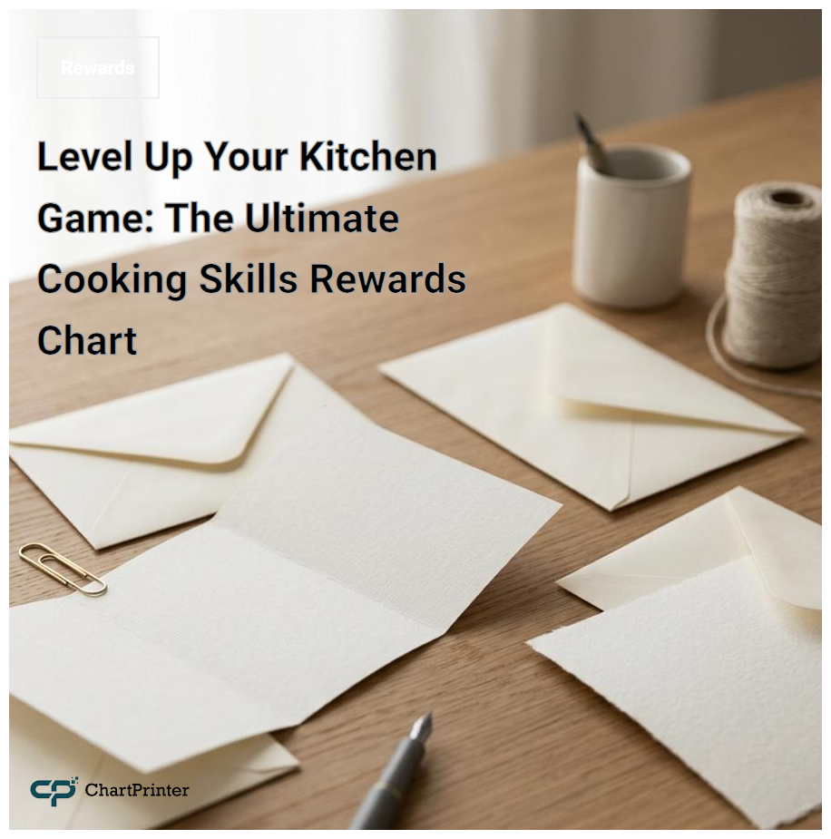 Level Up Your Kitchen Game: The Ultimate Cooking Skills Rewards Chart