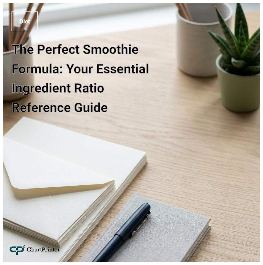 The Perfect Smoothie Formula: Your Essential Ingredient Ratio Reference Guide