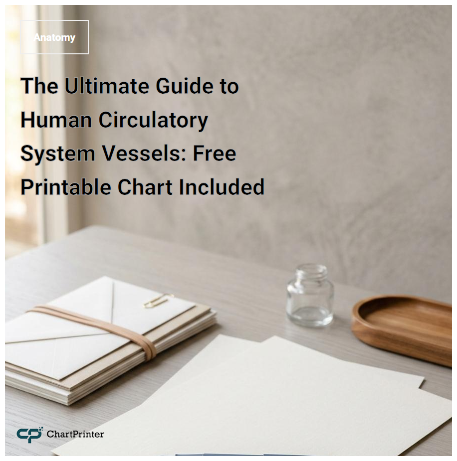 The Ultimate Guide to Human Circulatory System Vessels: Free Printable Chart Included
