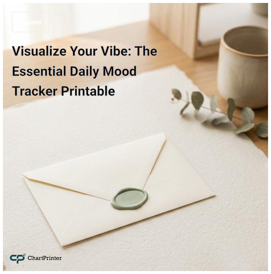 Visualize Your Vibe: The Essential Daily Mood Tracker Printable