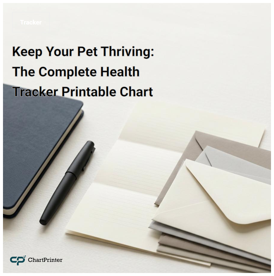Keep Your Pet Thriving: The Complete Health Tracker Printable Chart