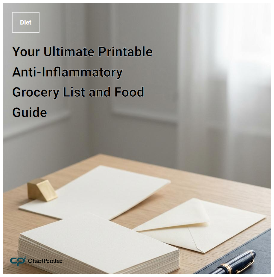 Your Ultimate Printable Anti-Inflammatory Grocery List and Food Guide