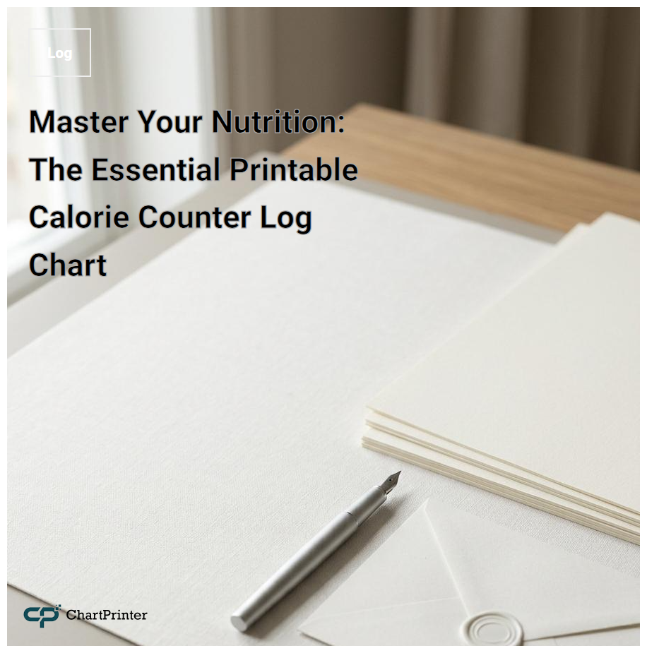 Master Your Nutrition: The Essential Printable Calorie Counter Log Chart