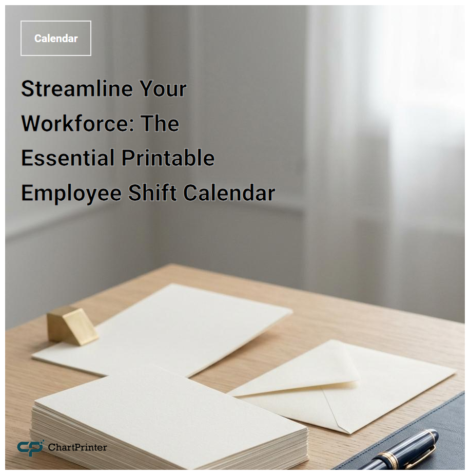 Streamline Your Workforce: The Essential Printable Employee Shift Calendar