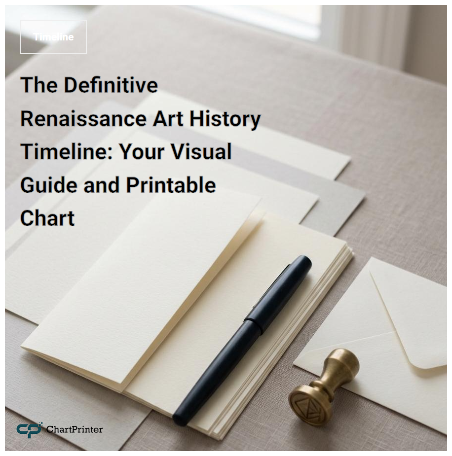 The Definitive Renaissance Art History Timeline: Your Visual Guide and Printable Chart