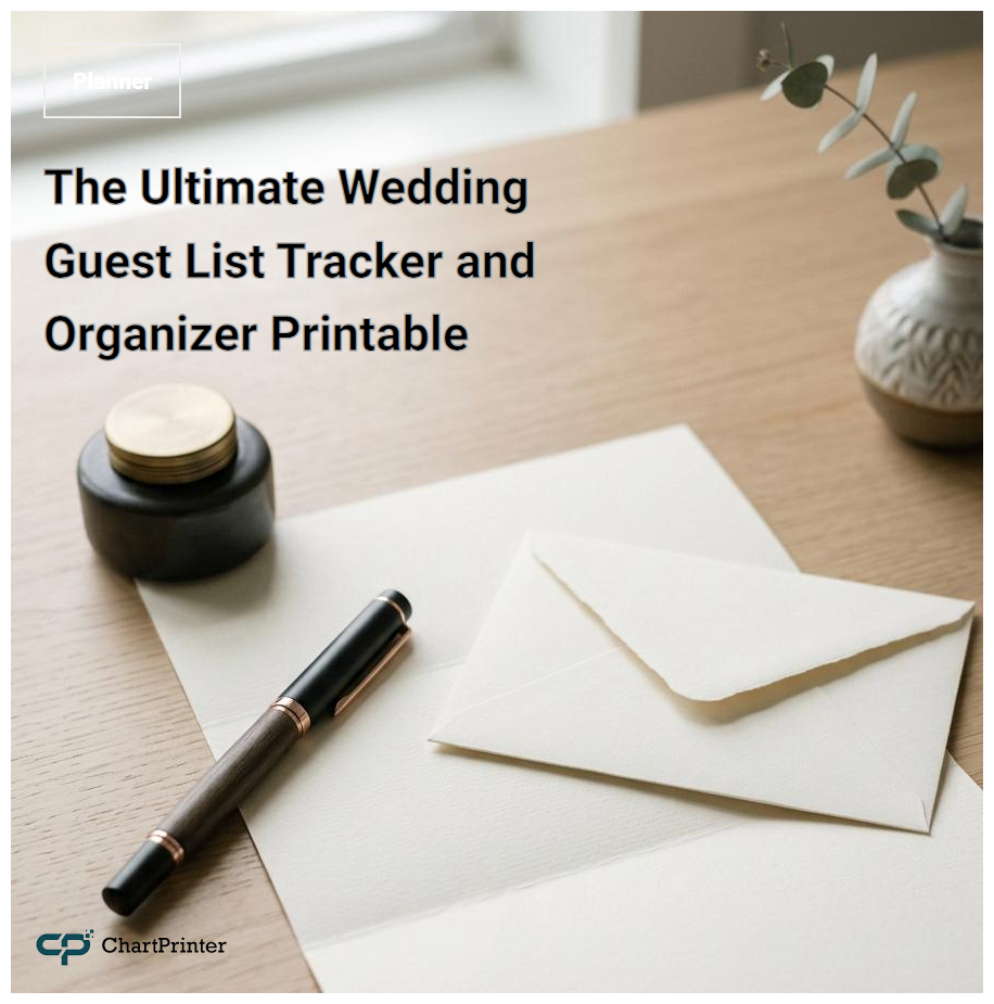 The Ultimate Wedding Guest List Tracker and Organizer Printable