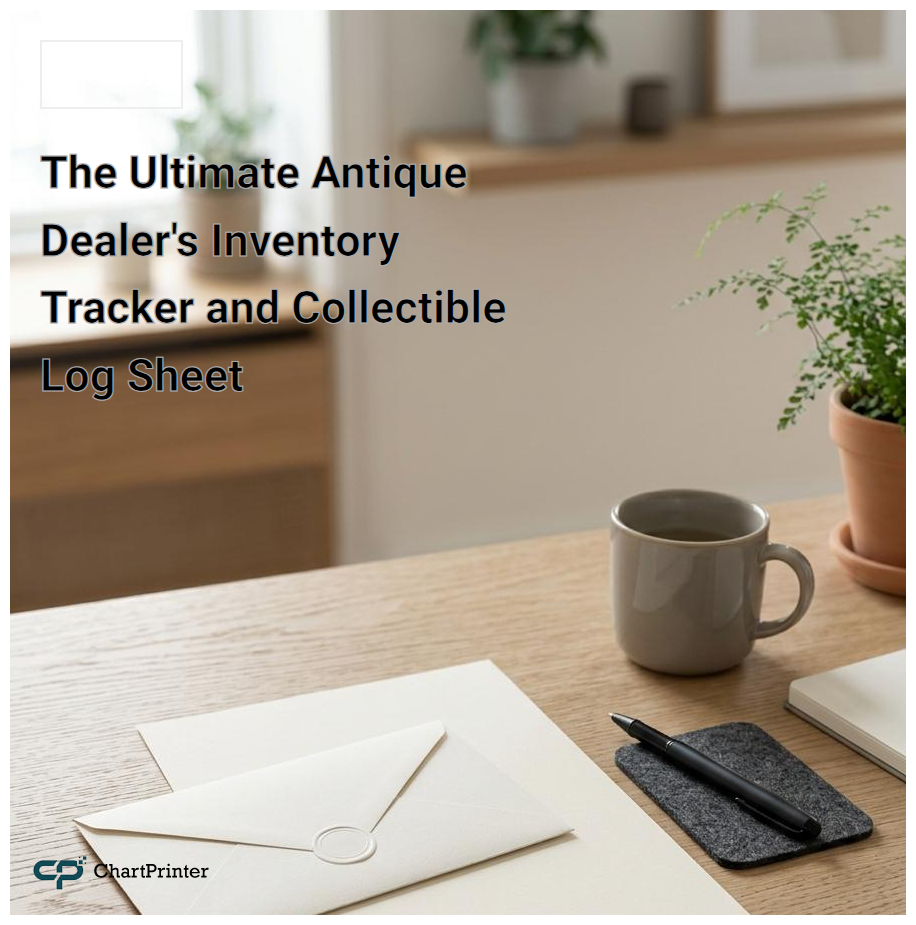 The Ultimate Antique Dealer's Inventory Tracker and Collectible Log Sheet