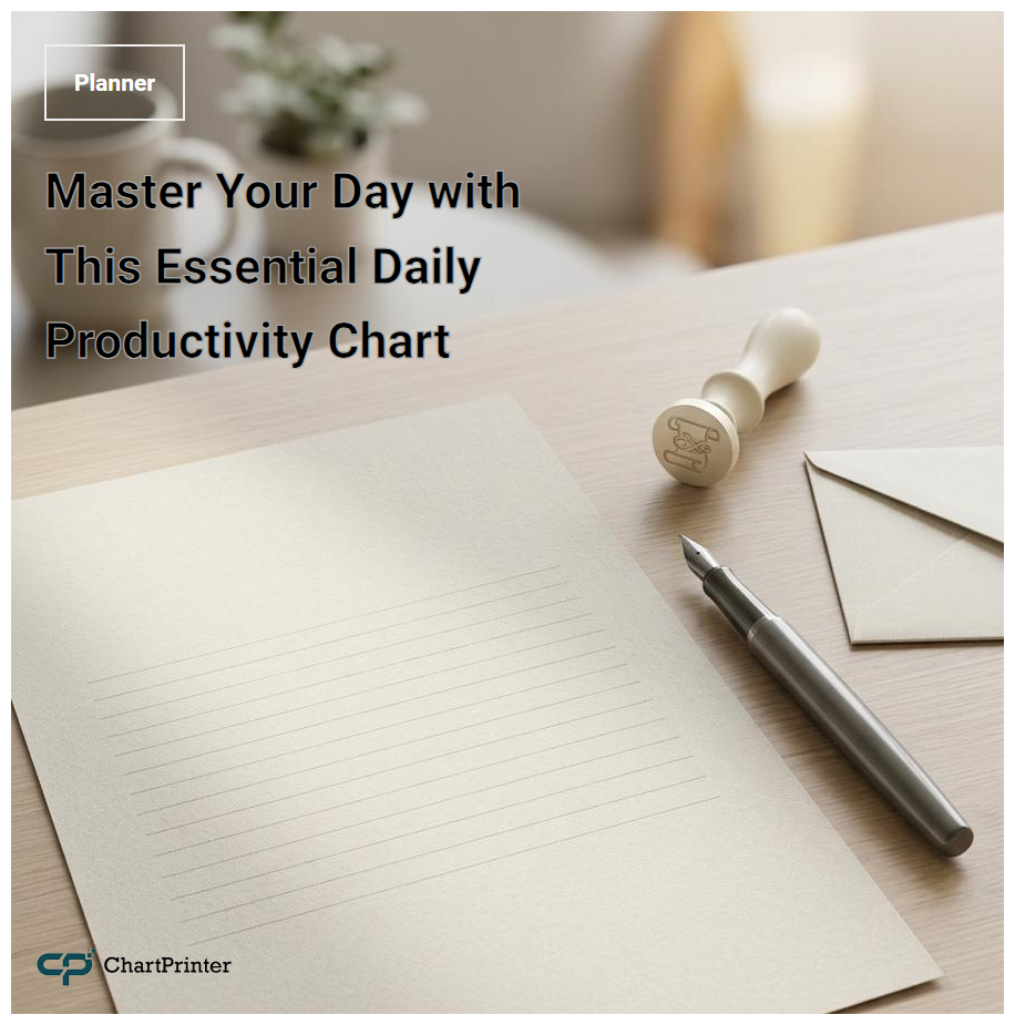 Master Your Day with This Essential Daily Productivity Chart