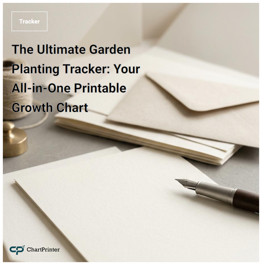 The Ultimate Garden Planting Tracker: Your All-in-One Printable Growth Chart