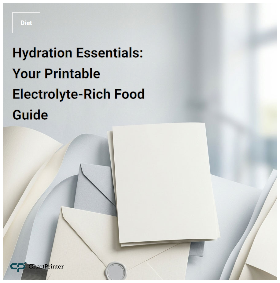 Hydration Essentials: Your Printable Electrolyte-Rich Food Guide