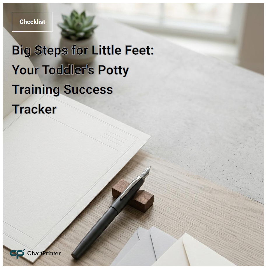 Big Steps for Little Feet: Your Toddler's Potty Training Success Tracker