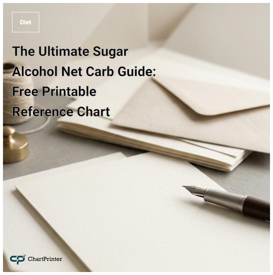 The Ultimate Sugar Alcohol Net Carb Guide: Free Printable Reference Chart