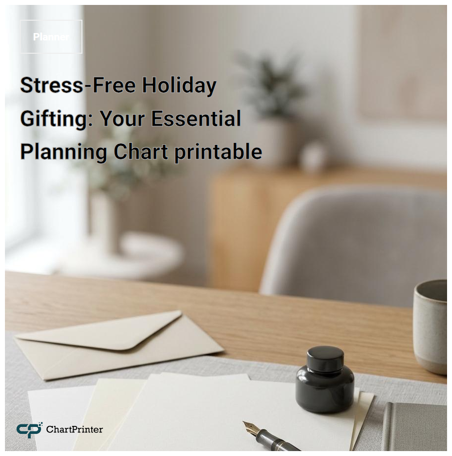 Stress-Free Holiday Gifting: Your Essential Planning Chart printable
