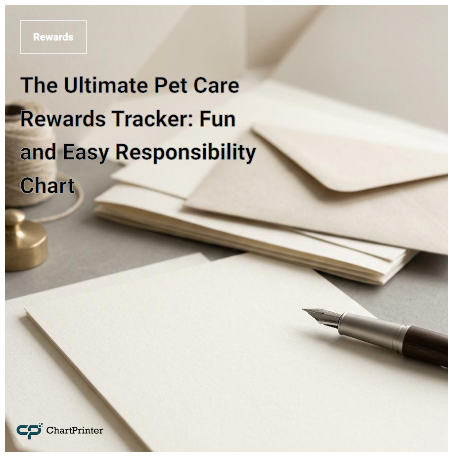 The Ultimate Pet Care Rewards Tracker: Fun and Easy Responsibility Chart