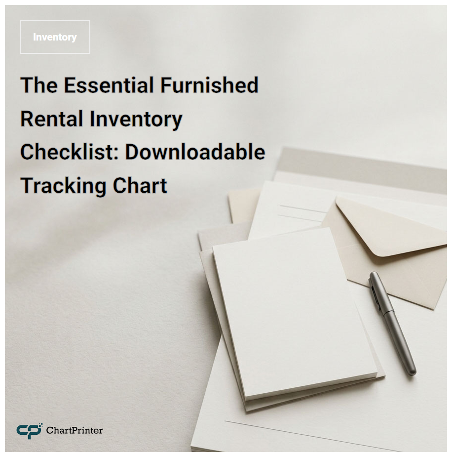 The Essential Furnished Rental Inventory Checklist: Downloadable Tracking Chart