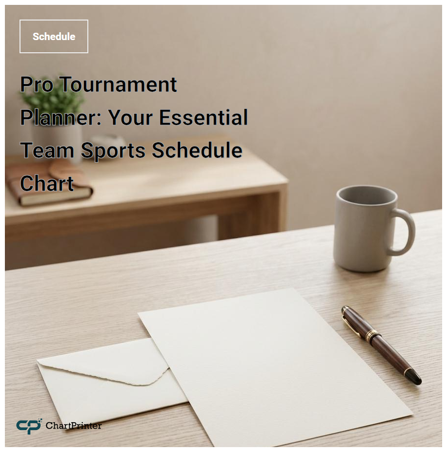 Pro Tournament Planner: Your Essential Team Sports Schedule Chart