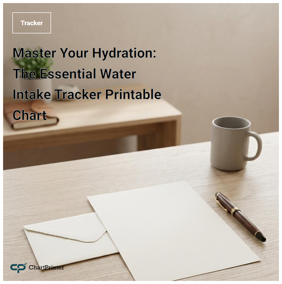 Master Your Hydration: The Essential Water Intake Tracker Printable Chart