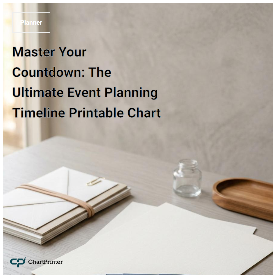 Master Your Countdown: The Ultimate Event Planning Timeline Printable Chart