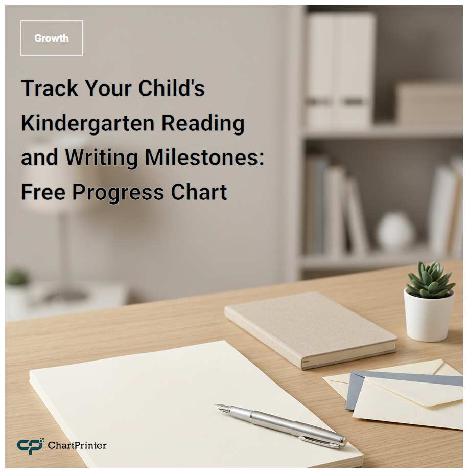 Track Your Child's Kindergarten Reading and Writing Milestones: Free Progress Chart