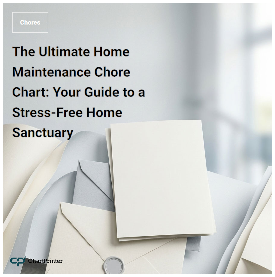 The Ultimate Home Maintenance Chore Chart: Your Guide to a Stress-Free Home Sanctuary