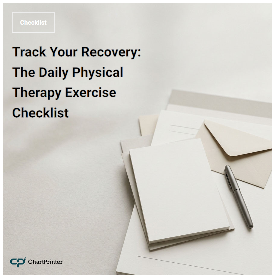Track Your Recovery: The Daily Physical Therapy Exercise Checklist