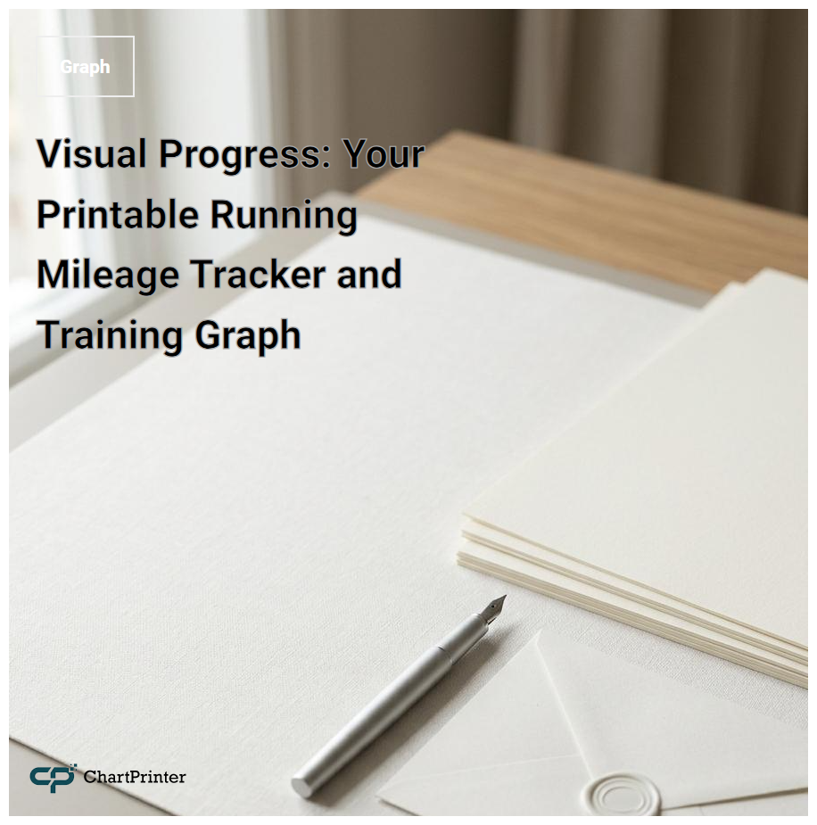 Visual Progress: Your Printable Running Mileage Tracker and Training Graph