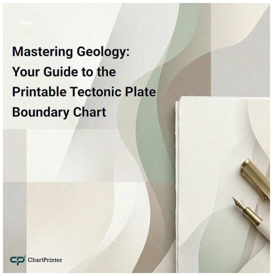 Mastering Geology: Your Guide to the Printable Tectonic Plate Boundary Chart