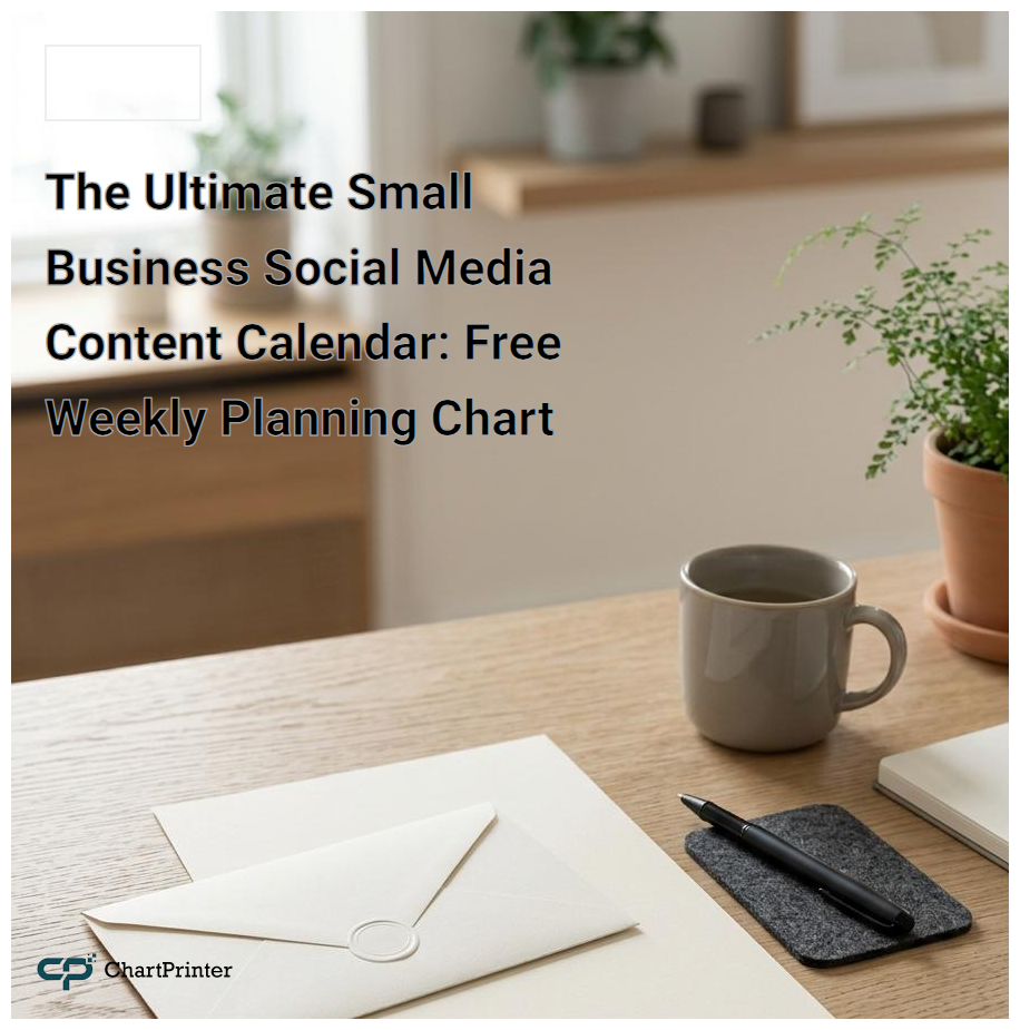The Ultimate Small Business Social Media Content Calendar: Free Weekly Planning Chart