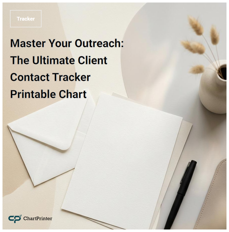 Master Your Outreach: The Ultimate Client Contact Tracker Printable Chart