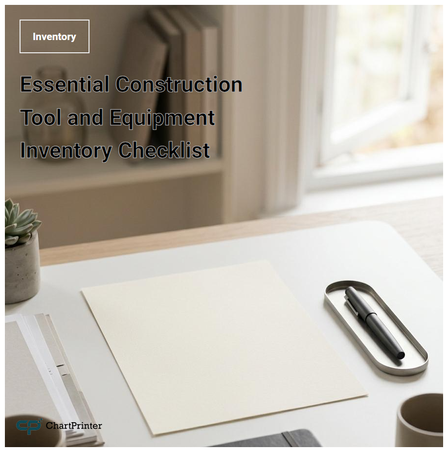 Essential Construction Tool and Equipment Inventory Checklist