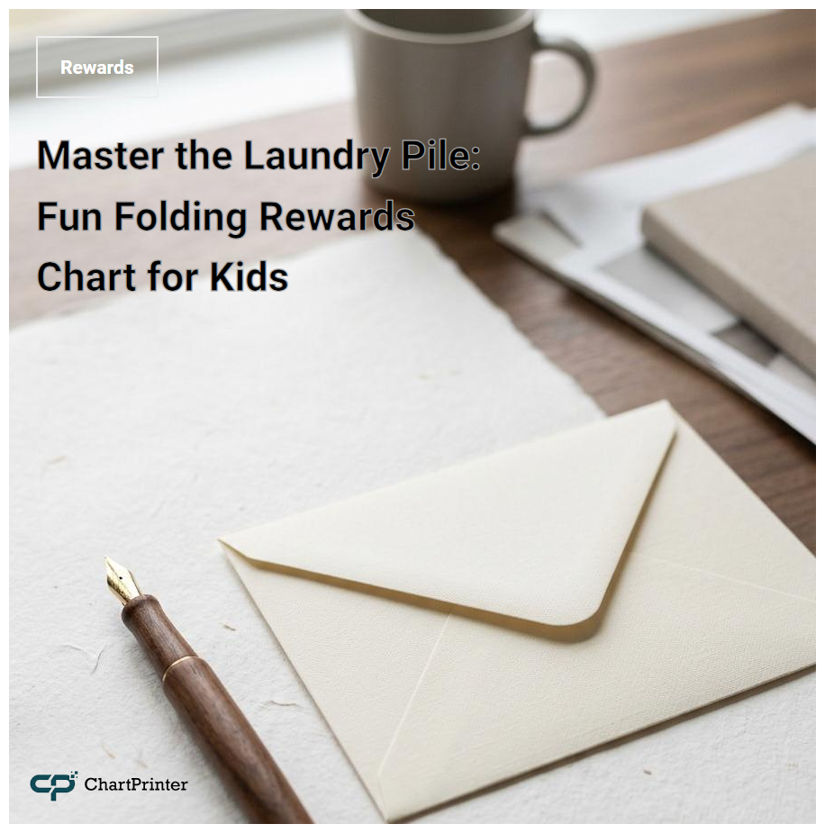 Master the Laundry Pile: Fun Folding Rewards Chart for Kids